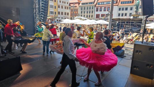 Auftritt Vereinsfest Bergstadtfest 2025